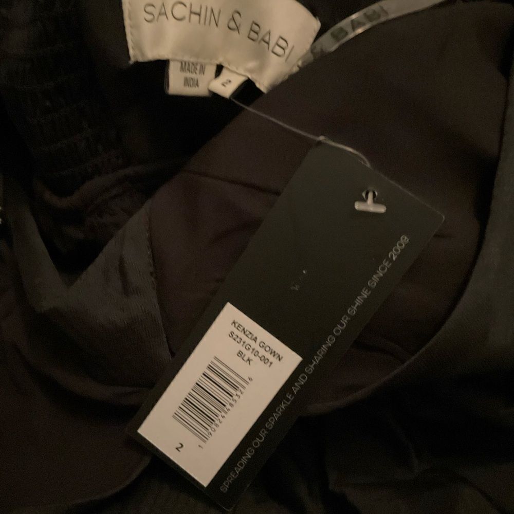 Sachin + Babi Womens Black Kenzia Gown - Picture 13 of 13